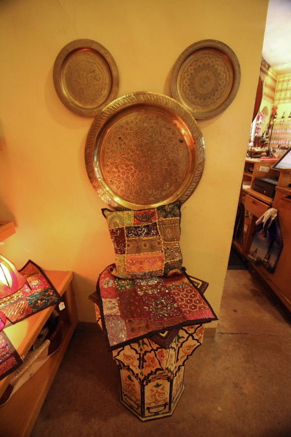 Moroccan Plates Hidden Mickey