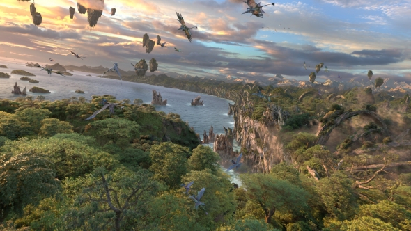 Concept art for Avatar Flight of Passage