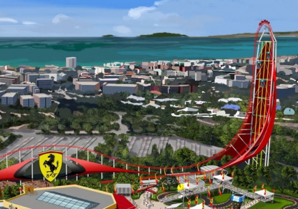 Ferrari Land concept art