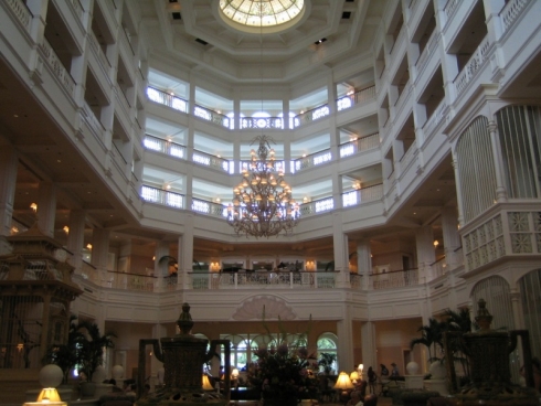 Grand Floridian Resort lobby