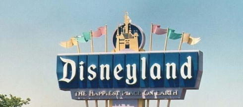 Vintage Disneyland sign