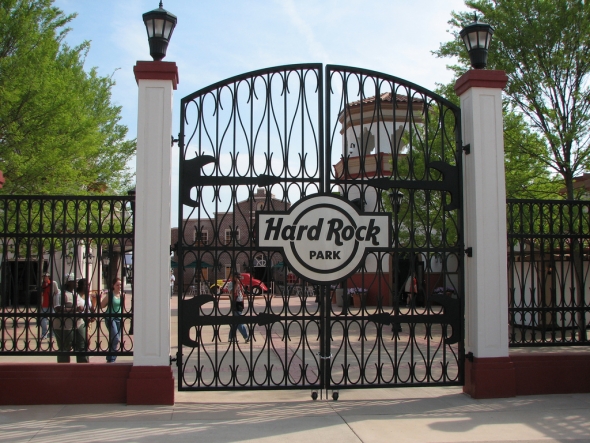Hard Rock Park entrance