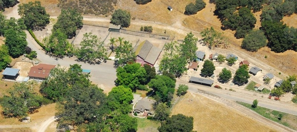 Neverland Zoo aerial shot