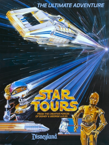 Star Tours poster