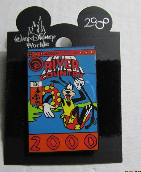 A River Country pin from 2000