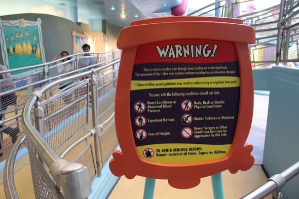 There are many rides expectant mothers can't ride