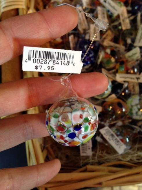 Blown Glass Ornaments