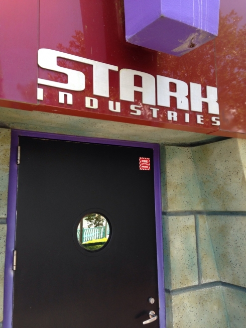 Stark Industries Sign