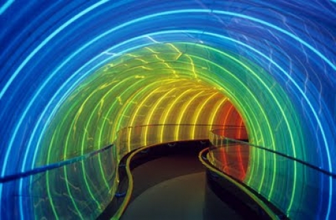 Rainbow Tunnel from the original ImageWorks