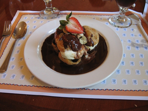 Dessert at Chefs de France in EPCOT