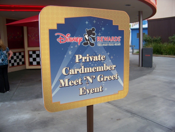 Disney Visa Cardmember Character Experience