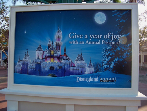 Disneyland Annual Pass advertisement