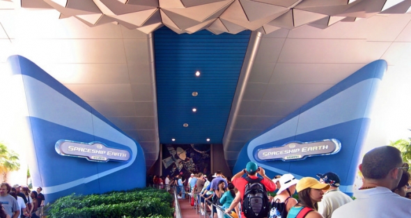 Entrance to Spaceship Earth