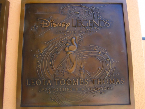 Disney Legends plaque