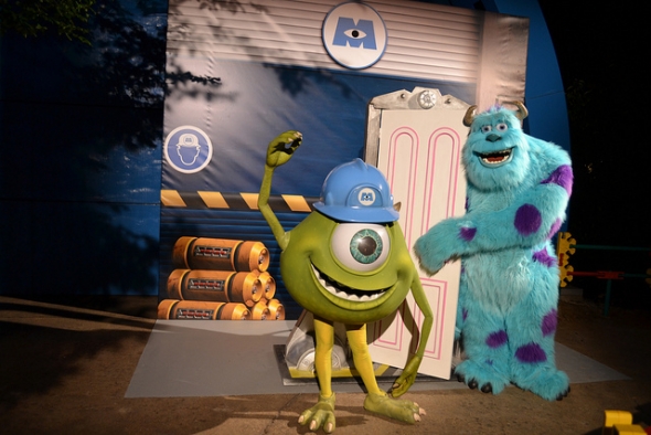 Mike and Sulley meet-and-greet