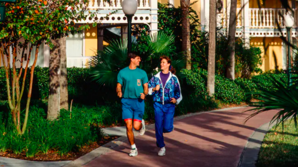 Joggers at Walt Disney World
