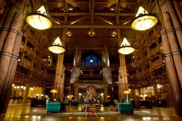 Wilderness Lodge Interior
