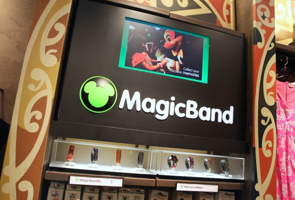 MagicBand display
