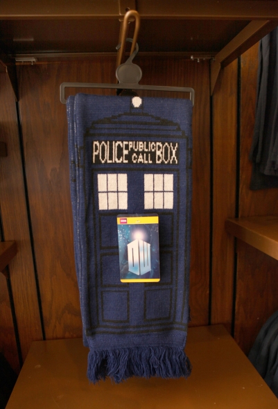 Doctor Who scarf at Epcot