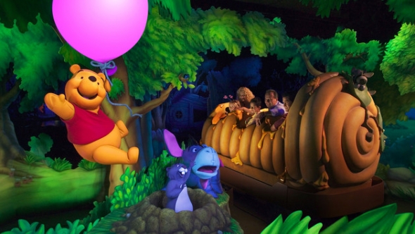 The Many Adventures of Winnie the Pooh, Disneyland