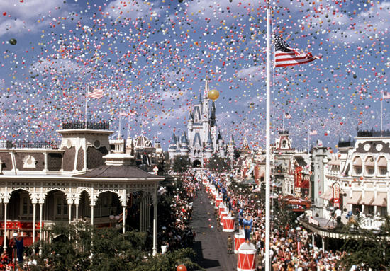 Disney World Opening Day