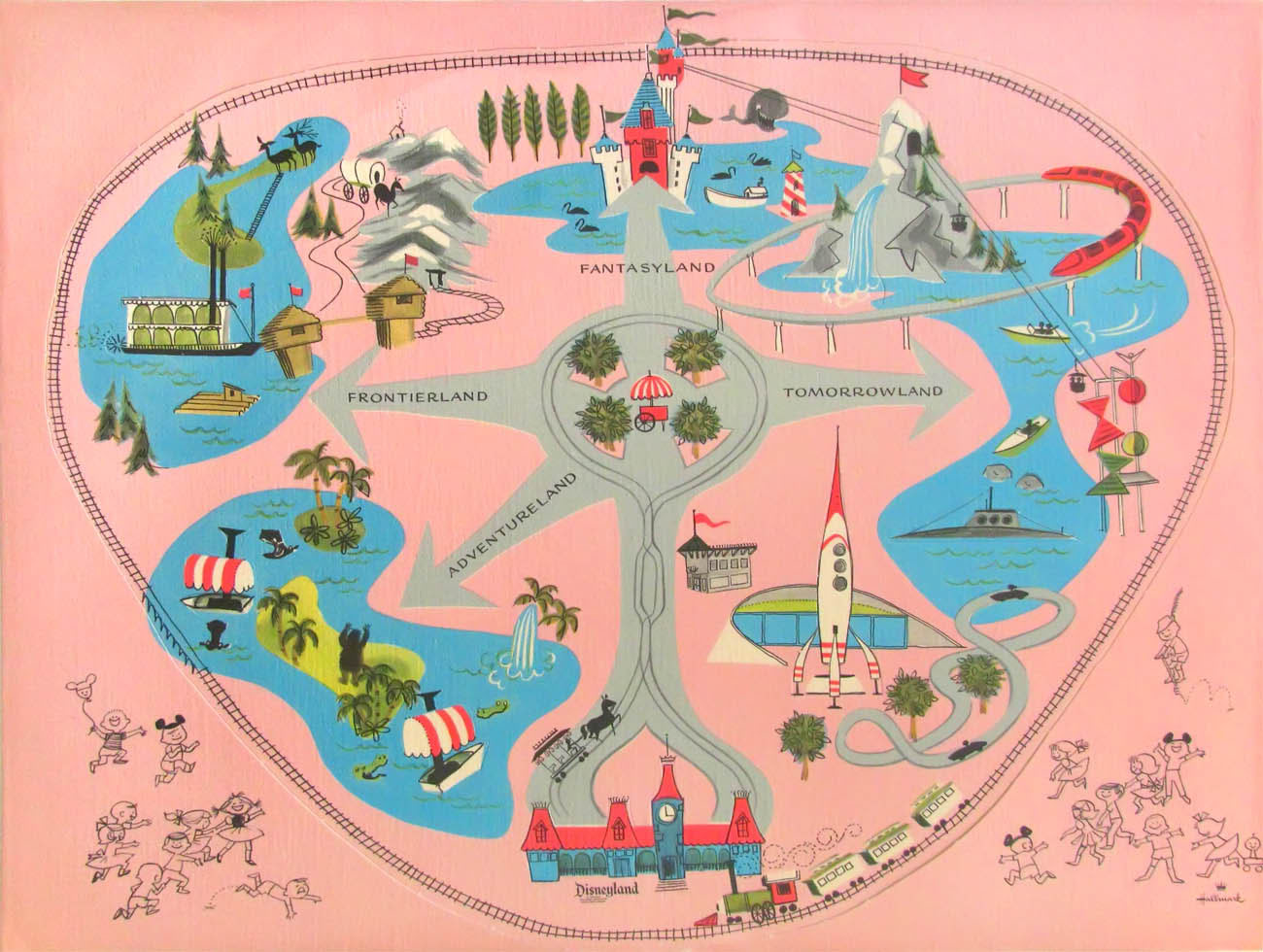 План развлечений. Диснейленд схема парка. Disneyland парк развлечений карта. Карта аттракционов парк студии Уолта Диснея. Парк аттракционов Диснейленд схема.