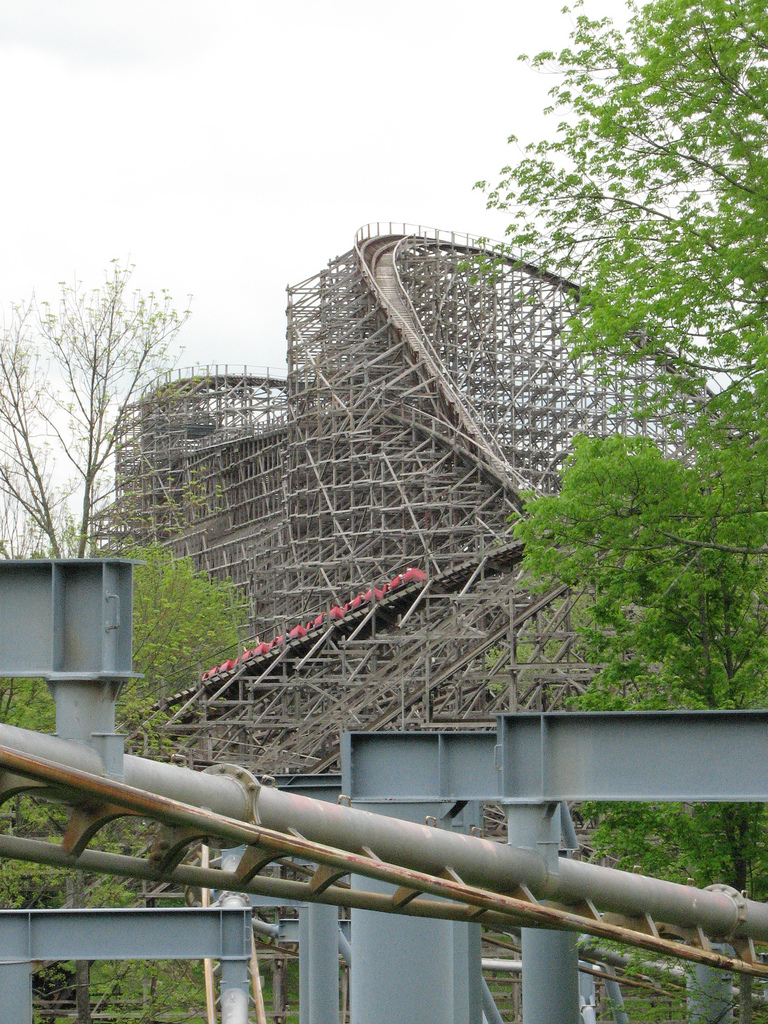 Son Of A Beast Roller Coaster