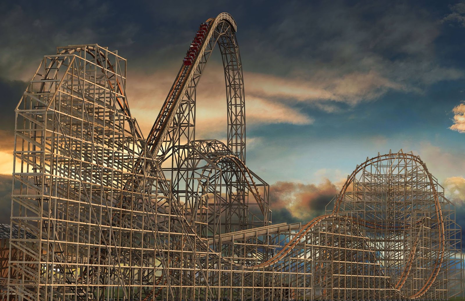 The Beast, world's longest wooden roller coaster, is getting longer