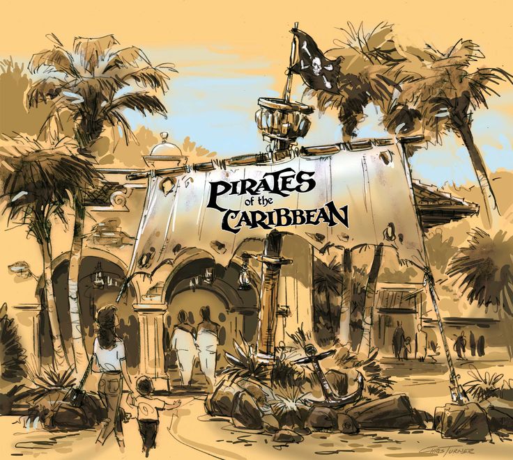 Уолт дисней фэнтези. Аттракцион пираты Карибского моря в Диснейленде. Аттракцион пират. Pirates of the Carribean аттракцион Дисней. Pirate Ride Disneyland Art.