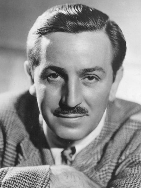 Walt Disney had a mustache