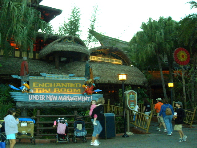 Change for the sake of change brought disaster to the Tiki Room