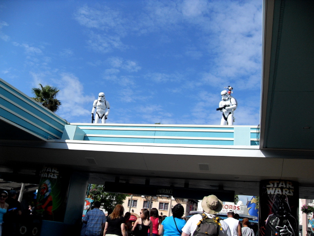 Storm Troopers on the Roof - Disney's Hollywood Studios