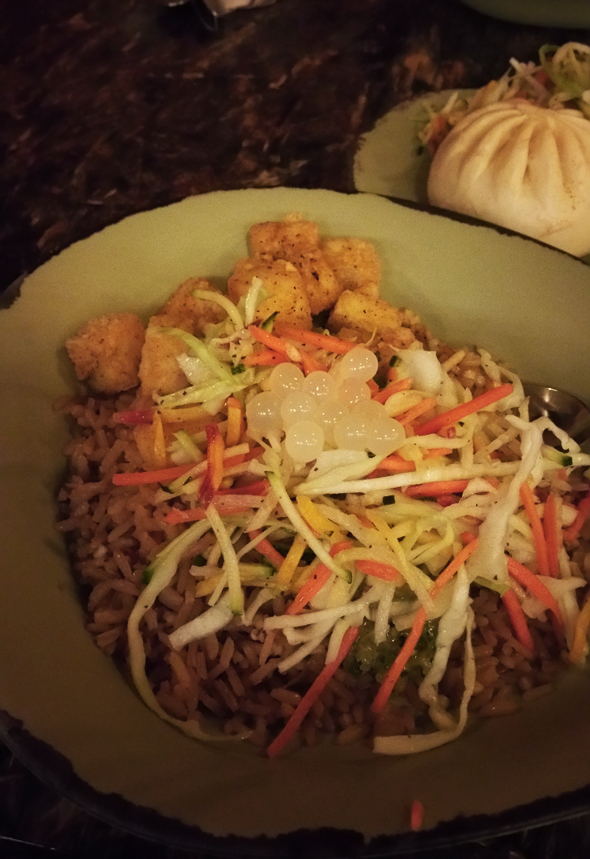 Tofu Bowl with Rice and Grains