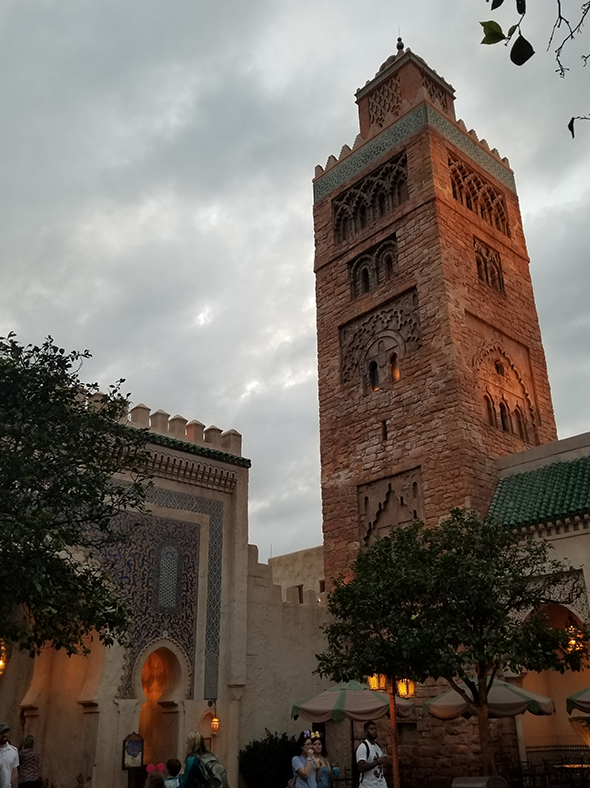 Tower in Morocco Pavilion