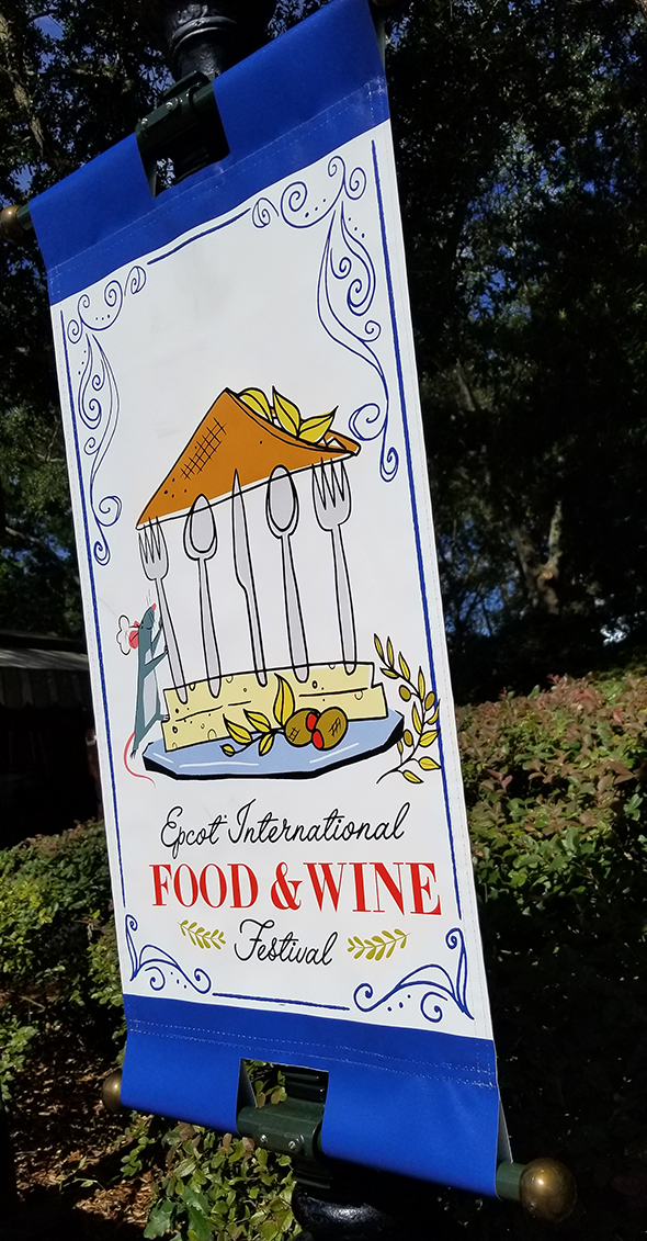 Food and Wine Festival Sign
