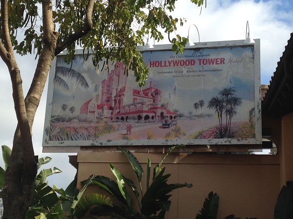 Hollywood Tower Hotel Billboard